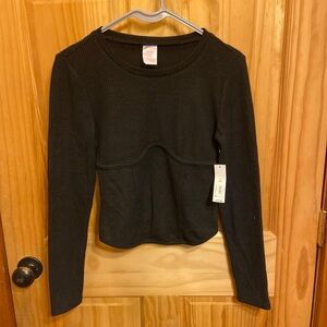 No Boundaries Black Long Sleeve Top